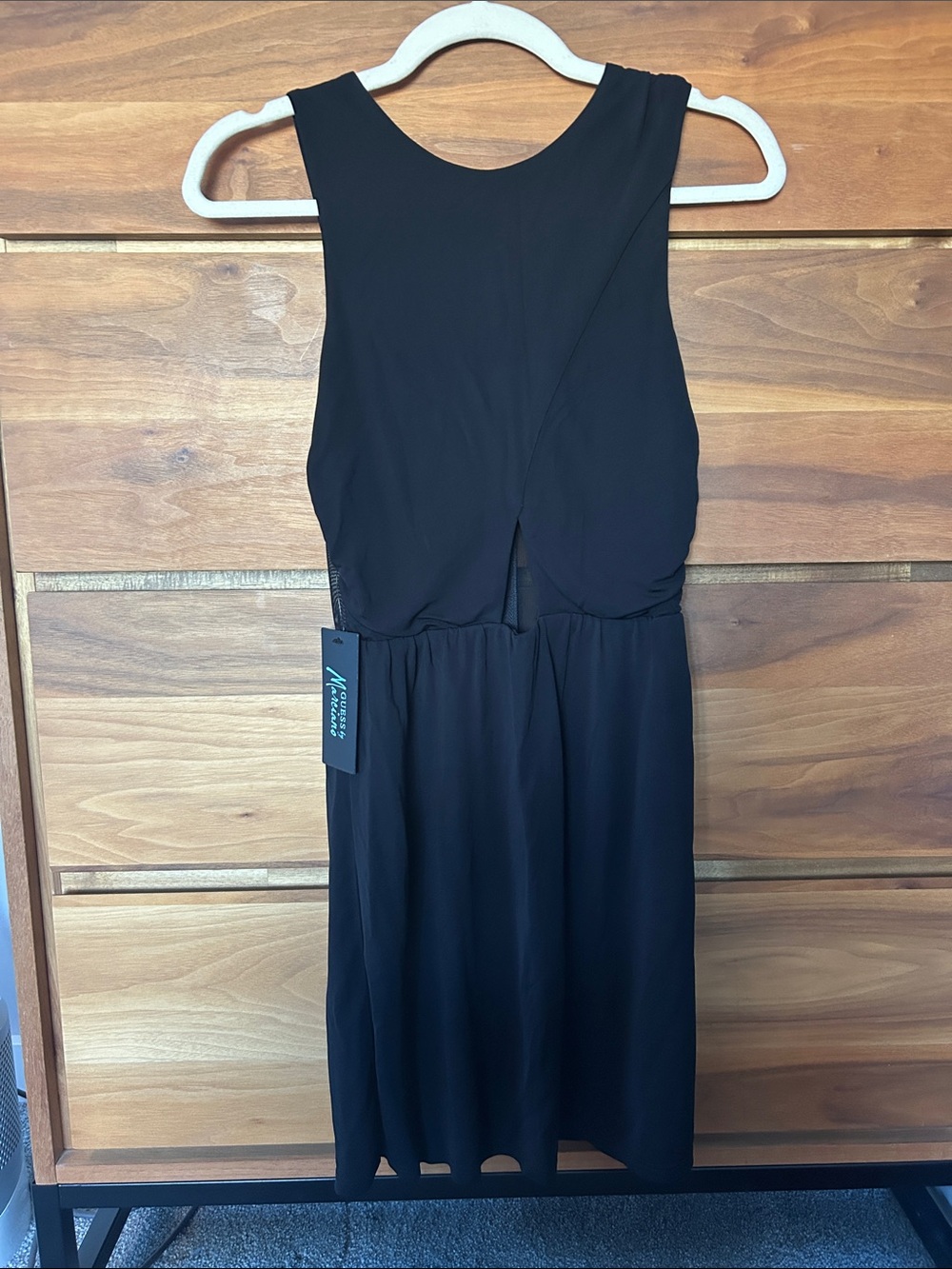 Black Sleeveless Cutout Dress -